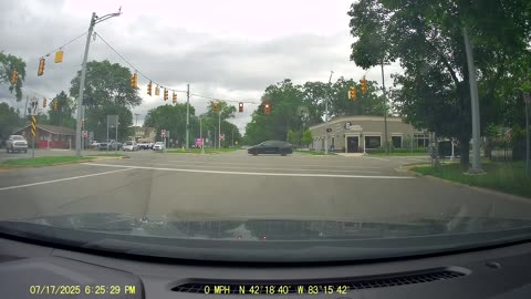 Roundtrip Drive From Levagood Area; To Ford Field Park, Monroe St, Dearborn, MI, 7/17/25