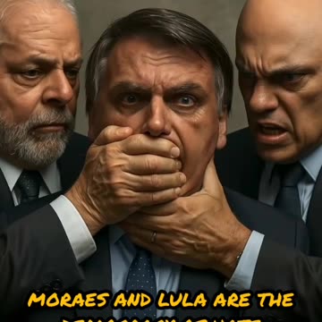 MORAES AND LULA ARE THE DEMOCRACY OF HATE