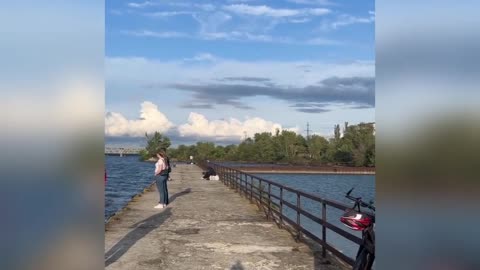 🌊🏙️ Ukraine Russia War | Impressions of the Mighty Dnipro River in Ukraine | RCF