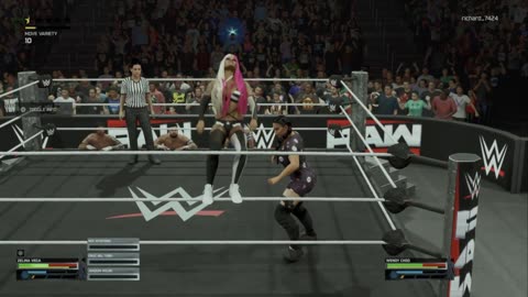 wwe 2k25 universe mode Raw Full Show 3