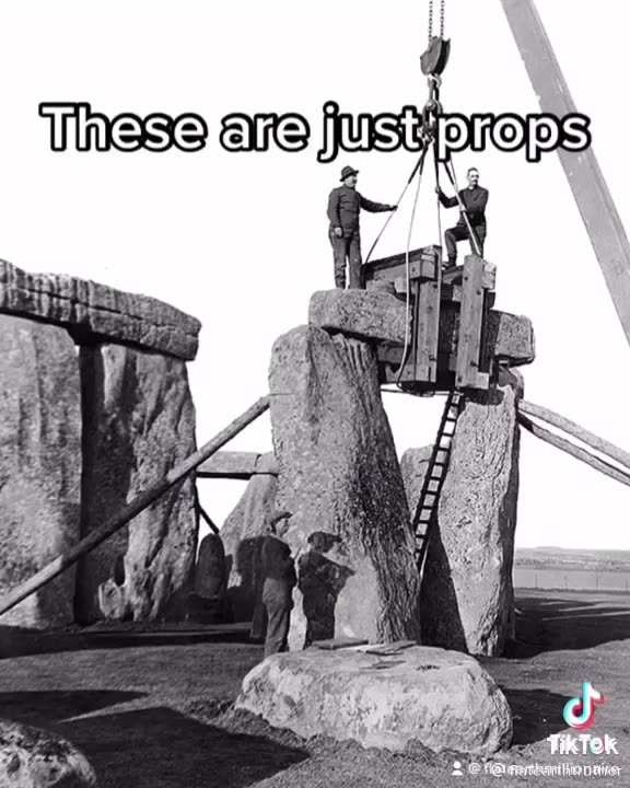 AND YOU THOUGHT STONE HENGE WAS REAL?