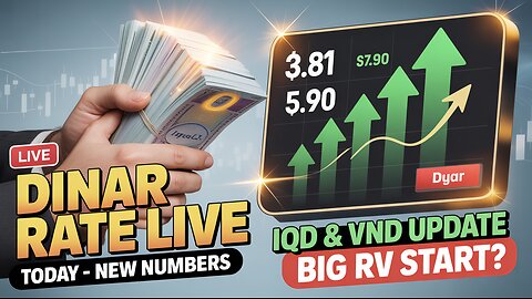 IQD News 💥 Iraqi Dinar Rate LIVE Today – Is This the Start of the BIG RV