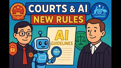 Courts vs AI: A China–Australia Model Guideline for the Future of Justice