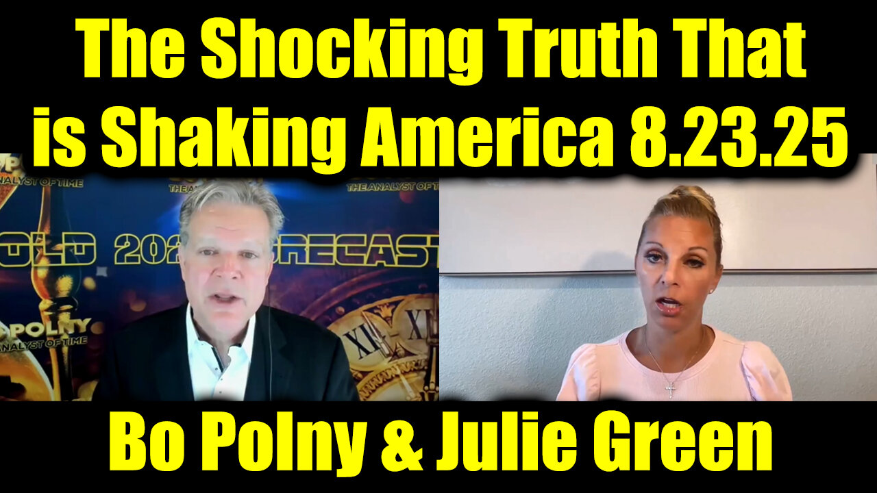The Shocking Truth That Is Shaking America. 8-23-25-AT-2PM-CST-05G-EST #TRUTH