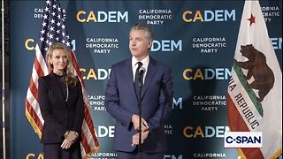 Gavin Newsom Celebrates Prop 50 Passing By Attacking Trump