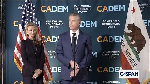 Gavin Newsom Celebrates Prop 50 Passing By Attacking Trump