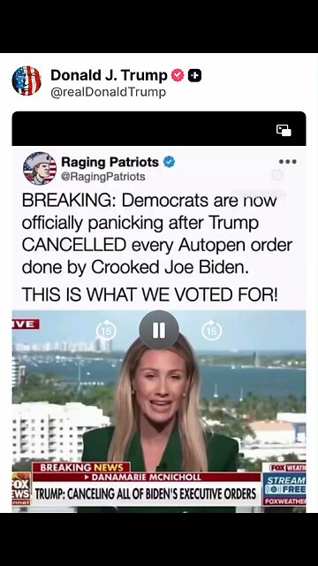 Trump Officially Cancels All J.B Auto-Pen Orders