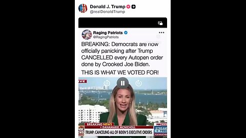 Trump Officially Cancels All J.B Auto-Pen Orders