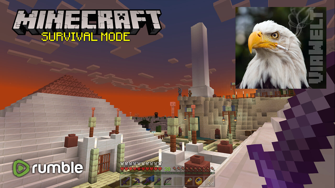 Minecraft: Survival Mode (Achievements and Pillager Abuse - Part 2)