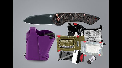 FOX Knives Radius, Individual Patrol Officer Kit (IPOK) & MAGLULA 9-45 UPLULA
