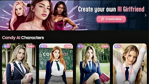 Feeling Nerdy? Create Your AI Girlfriend ~ Free Account ~ Link In Description ~ Candy AI