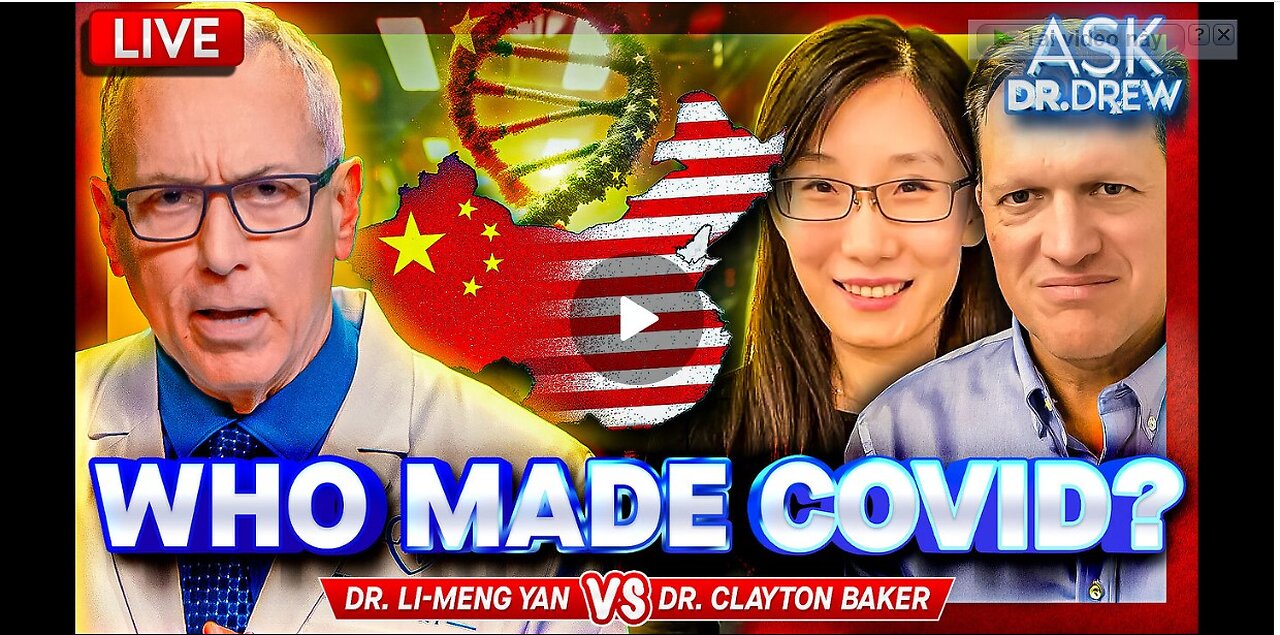 Ask Dr. Drew | Whose Biolab Made COVID-19: China's Wuhan or USA's UNC Chapel Hill?