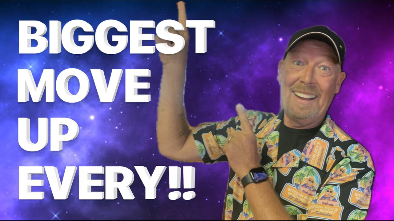 BREAKING!! BIGGEST MOVE UP IN CRYPTOS EVER!
