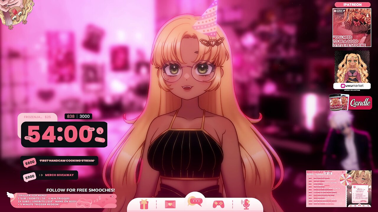 【 ASMR ♡ 3DIO 】 UNCAPPED BDAY-THON STARTS ... STILL SICK THO ... [vod archive]