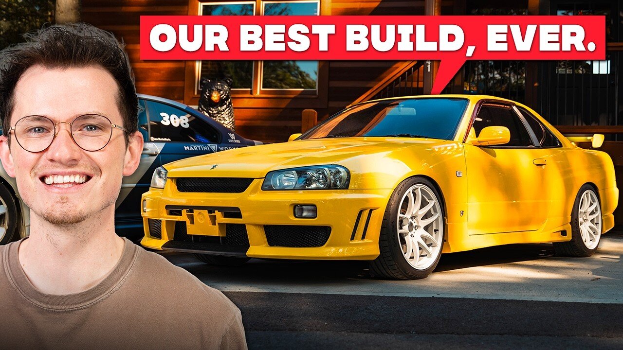 How We Built The Perfect Nissan Skyline R34 GT-T