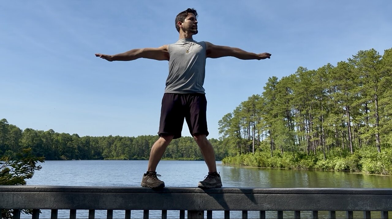 Siu Nim Tao at Reservoir Lake Park! #yeshua #jesus #wingchun #kungfu #vingtsun #gungfu #nature #hike