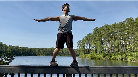 Siu Nim Tao at Reservoir Lake Park! #yeshua #jesus #wingchun #kungfu #vingtsun #gungfu #nature #hike