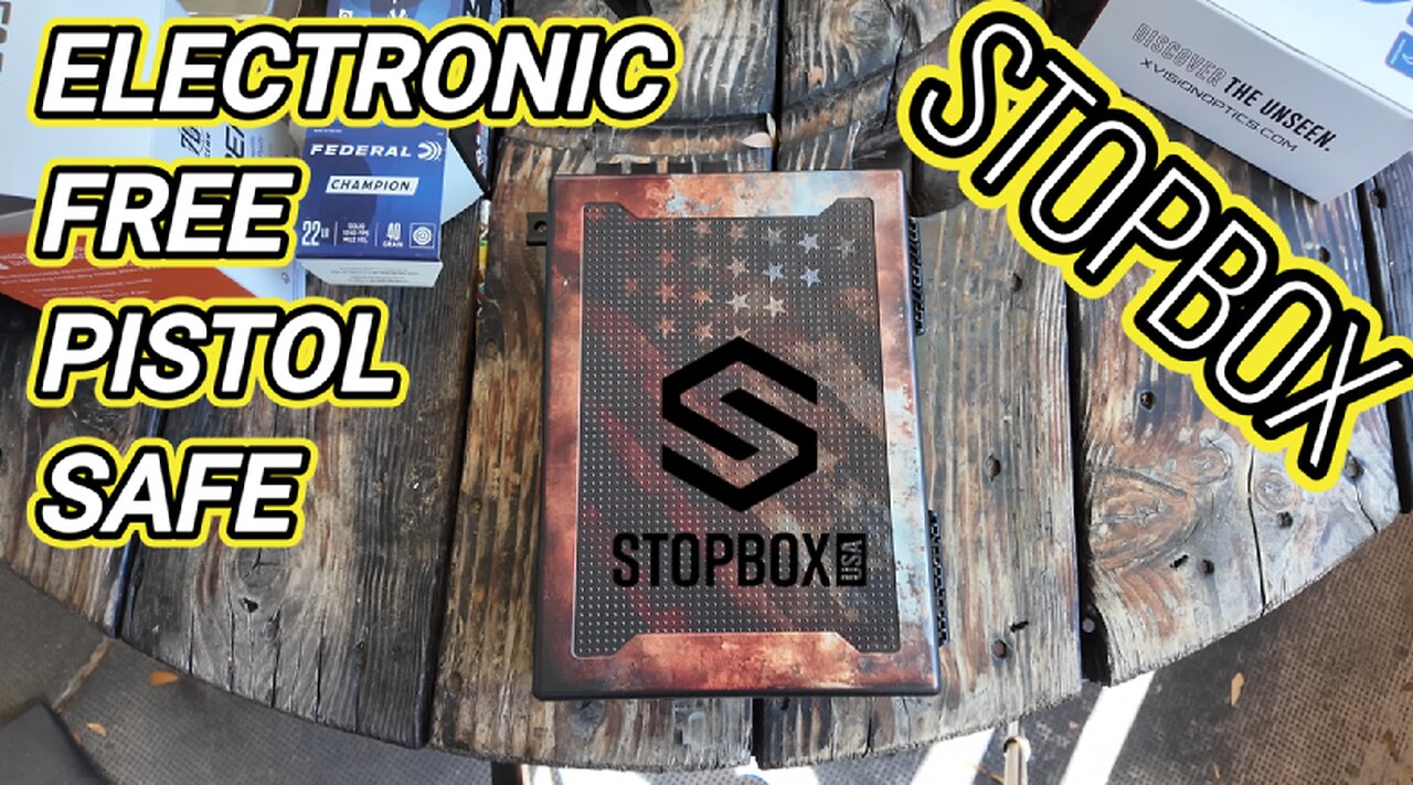Say GOODBYE To Electronic Pistol Safe, Say HELLO to STOPBOX