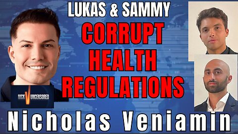 Exposing Big Pharma's Dark Secrets | Lukas, Sammy & Nicholas Veniamin