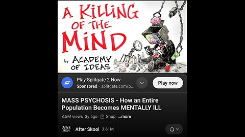 Mass Psychosis - How an Entire Population Becomes Mentally Ill - After Skool