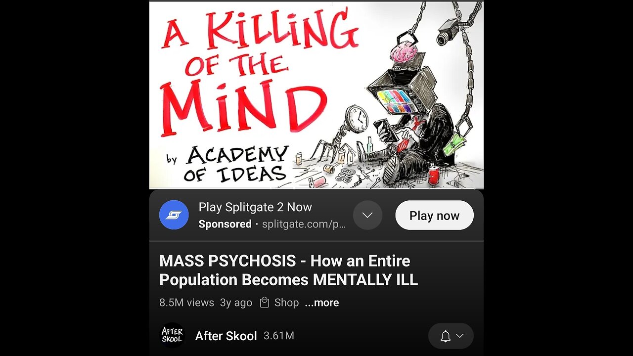 Mass Psychosis - How an Entire Population Becomes Mentally Ill - After Skool