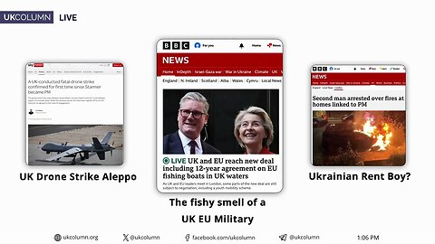 A Fishy Smell of UK-EU Military - UK Column News