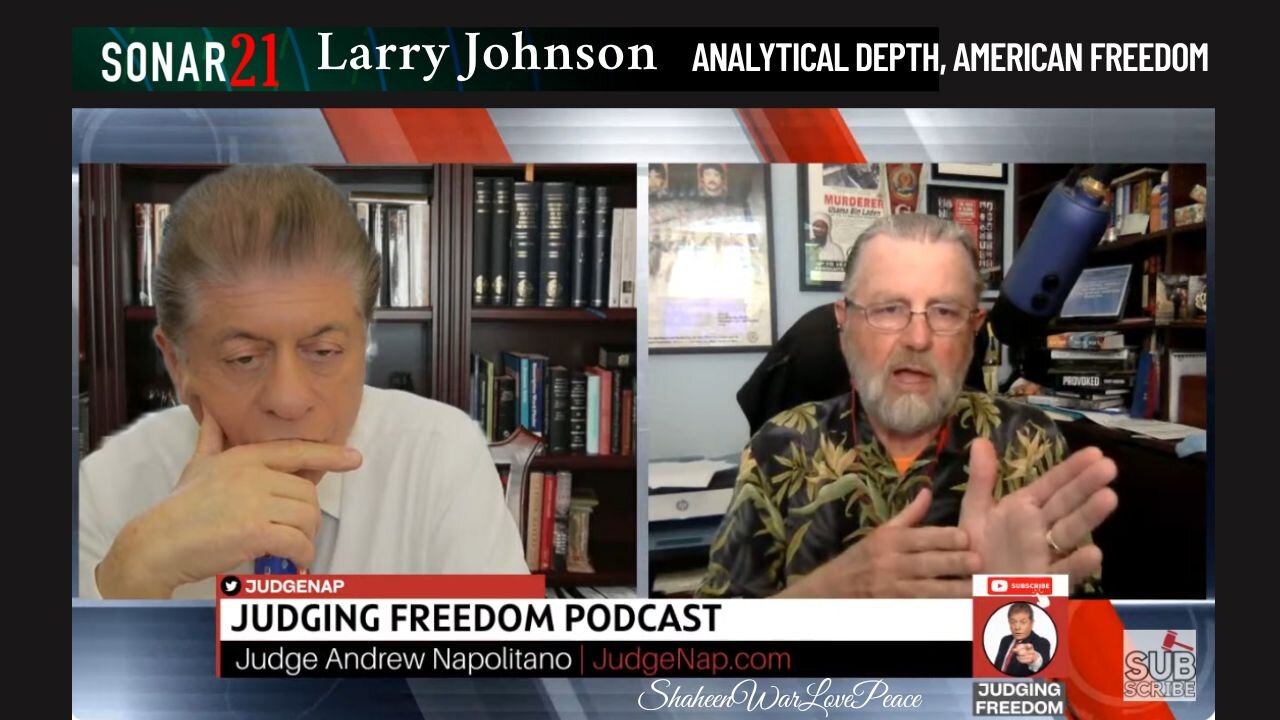 Judge Napolitano - Larry Johnson : NATO the Cause of Ukraine War