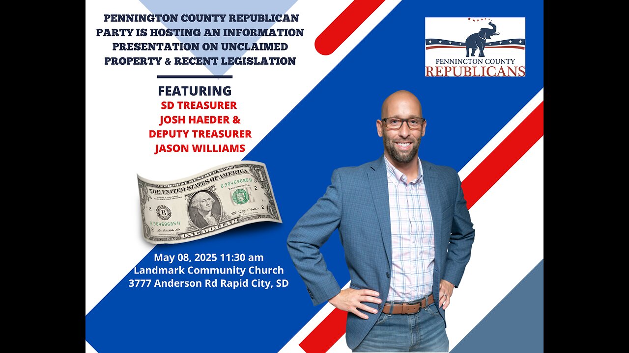 Unclaimed Property with South Dakota Treasurer Josh Haeder & Deputy Treasurer Jason Williams