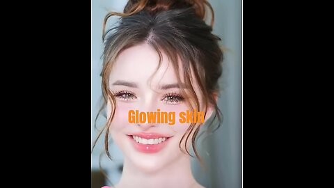 glowing skin ✨❤🫙drink water &glossy makeup your beautiful skin