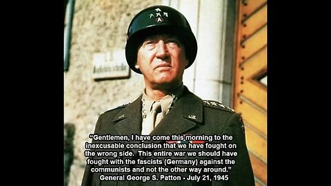 Patton Toasts Communists