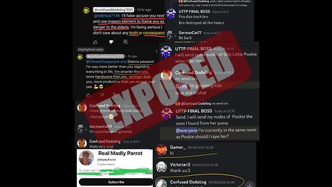 Exposing unhinged psychotic individuals: part 2 The Confused Diddler