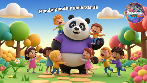 Panda panda pyara panda | 'NEW' Fun Kids Nursery Rhyme and Song OUT NOW
