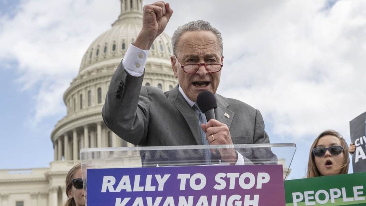 Chuck Schumer Blames Trump For Political Violence In Minnesota…Forgets His Own Supreme Court Threats
