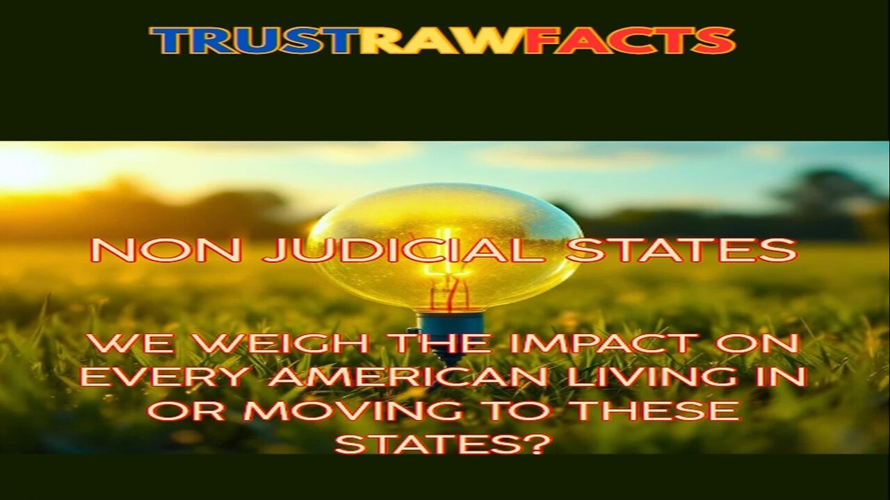 Non Judicial States - Key Points - TRF