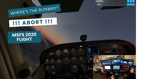 🌅 Grass Strip Drama in Slovenia 🇸🇮 | Virtual Cessna 172 MSFS 2020 | Missed Approach & Final Rescue 🌲