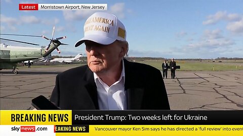 Trump prohlásil, že věří, že do 2 týdnů bude mírová smlouva a Zelenský se vzdá Krymu!