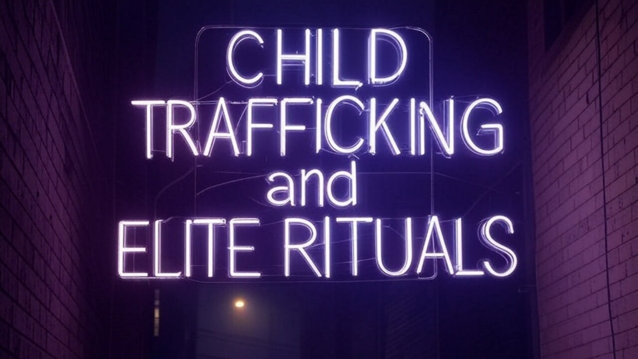 Child Trafficking and Elite Rituals