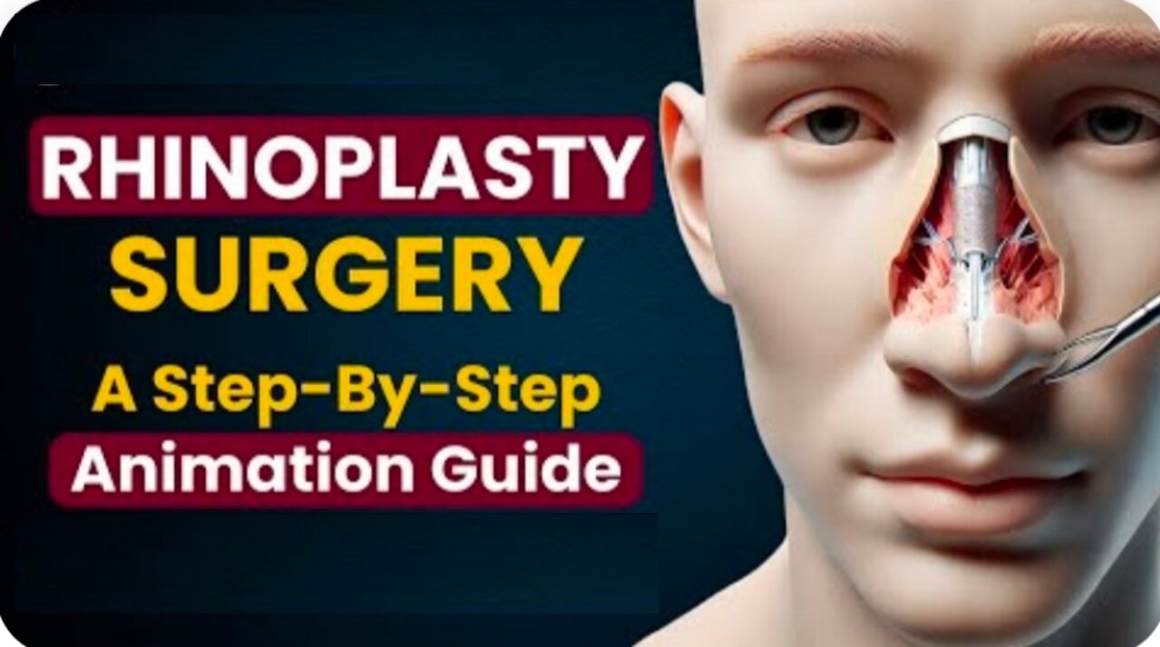 How Rhinoplasty Surgery Performed: A Step by Step Animation Guide
