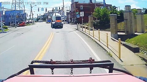 cement mixer vs. pickup