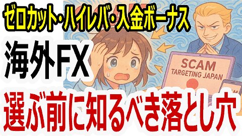 海外FXを選ぶ前に知るべき落とし穴──ゼロカット・ハイレバ・ボーナスに惑わされないために #海外FX口座 #海外ブローカー