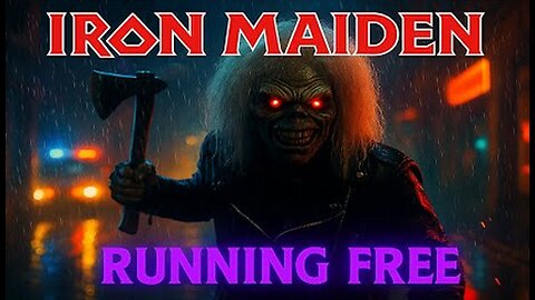 Iron Maiden Running Free ( Animated Video ) 🇬🇧