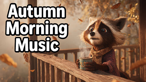 Autumn Morning Music ☕🍁 Uplifting Sounds to Start Your Day Happy
