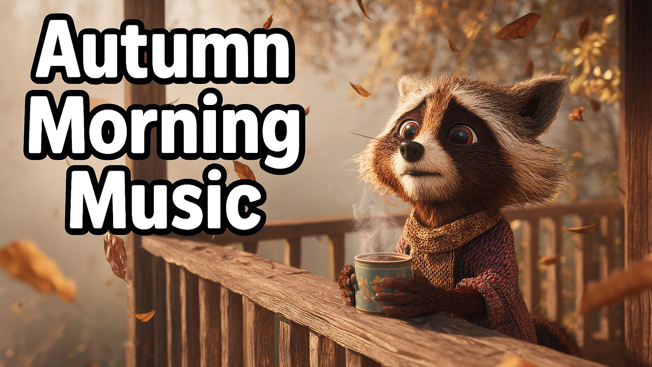 Autumn Morning Music ☕🍁 Uplifting Sounds to Start Your Day Happy