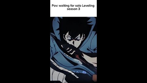 Waiting for solo leveling season 3 #dontflop #edit #sololeveling #jinwoo #anime