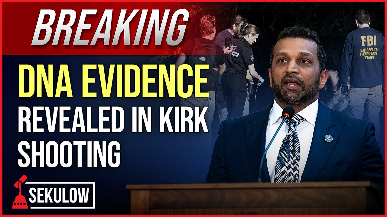 BREAKING: DNA Evidence Revealed in Kirk Shooting