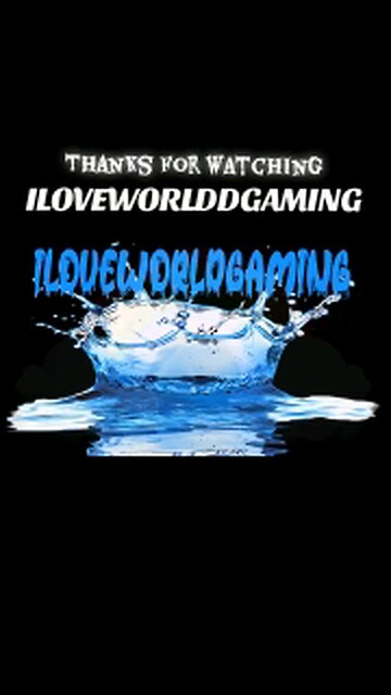 Thanks for watching #ILOVEWORLDGAMING
