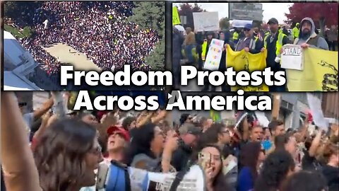 "Protests for Medical Freedom Surge Across USA - NY, FL, TX, WA, CA Join Movement"