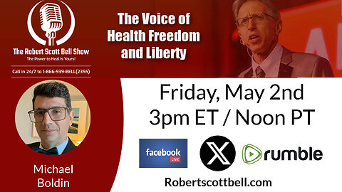 RFK Vax Trials, Chronic Illness and Diabetes, Michael Boldin, Digital ID Rollout Begins, AI Surveillance - The RSB Show 5-2-25