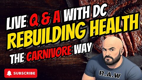 Live Q&A with DC-Rebuilding Health. Let's talk about sugar.....