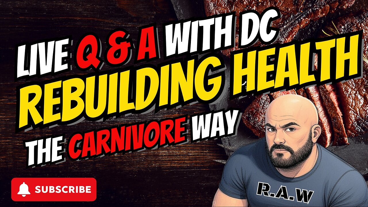 Live Q&A with DC-Rebuilding Health. Let's talk about sugar.....